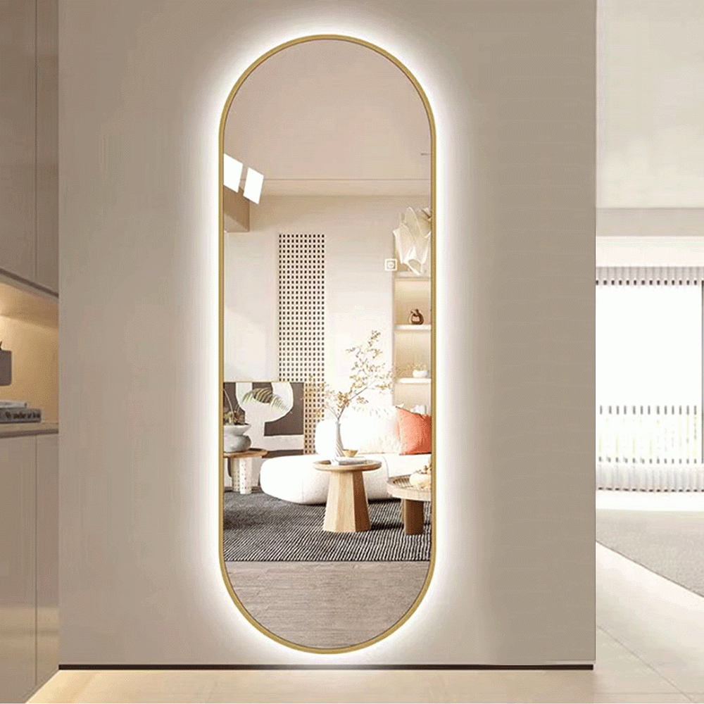 SKU: QSJ-LHJ67 FULL LENGTH LED BACKLIT FRAME MIRROR