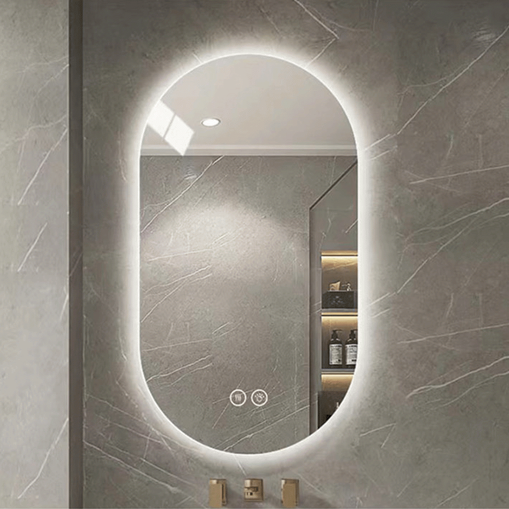 SKU: ZNJ-YX105 LED BACKLIT FRAMELESS MIRROR