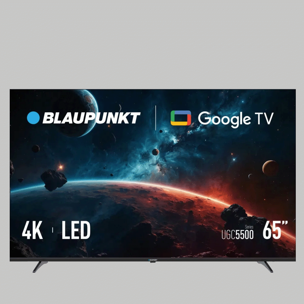 SKU: 65UGC5500S BLAUPUNKT 65" UHD GTV, MEMC, Dolby Vision, Dolby Atmos, BT RC, Frameless