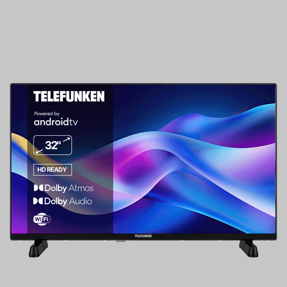 SKU: 32HA6002F/G TELEFUNKEN 32″ HD-READY ANDROID TV
