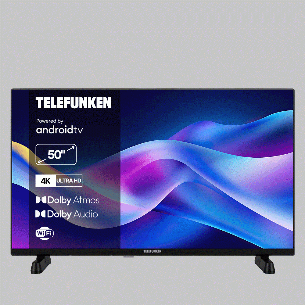 SKU: 50UA9007F/G TELEFUNKEN 50″ 4K UHD ANDROID TV