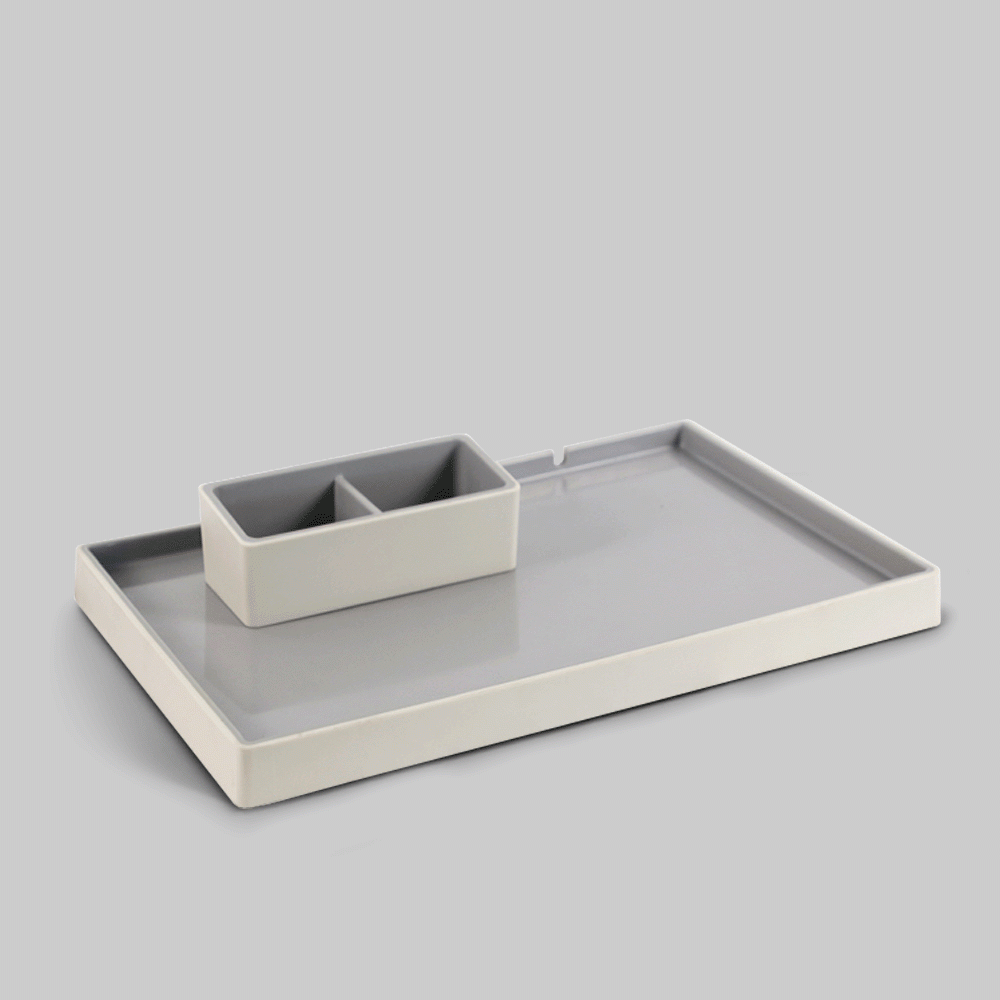 SKU: R1-TRAY-W DUAL COLOR ABS WELCOME TRAY WHITE