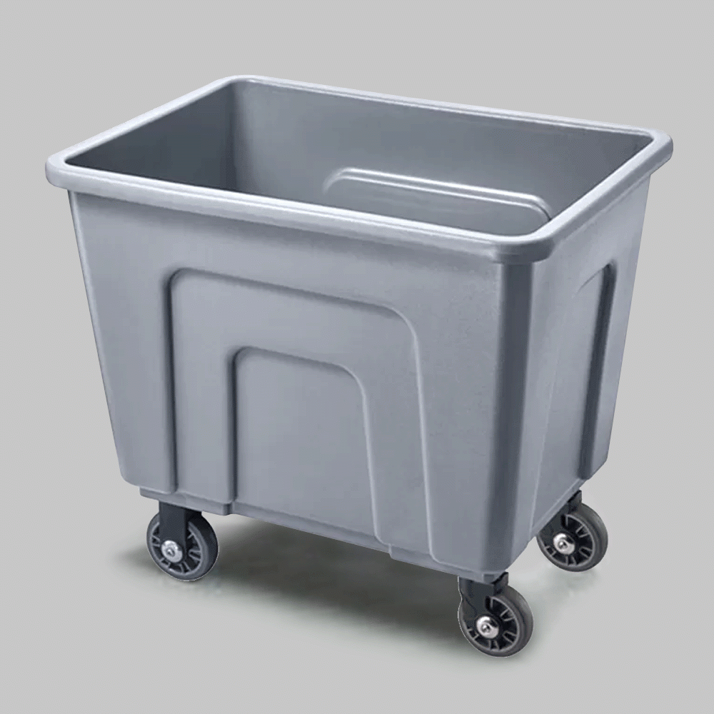 SKU: C-40S PLASTIC HEAVY DUTY LINEN LAUNDRY TROLLEY