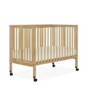 HZ-F037 FOLDABLE WOODEN BABY CRIB/COT WITH MATTRESS