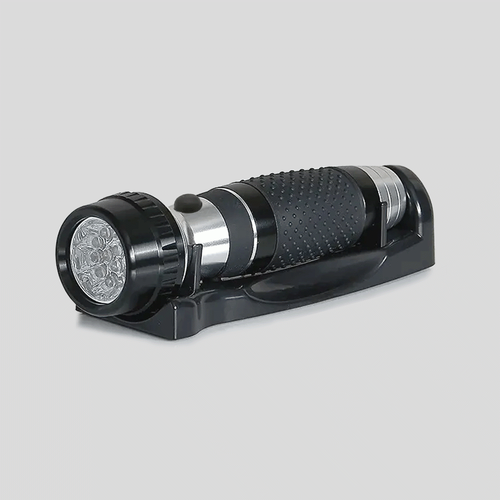 HSF-01 LED RECHARGEABLE FLASHLIGHT WALL MOUNTED