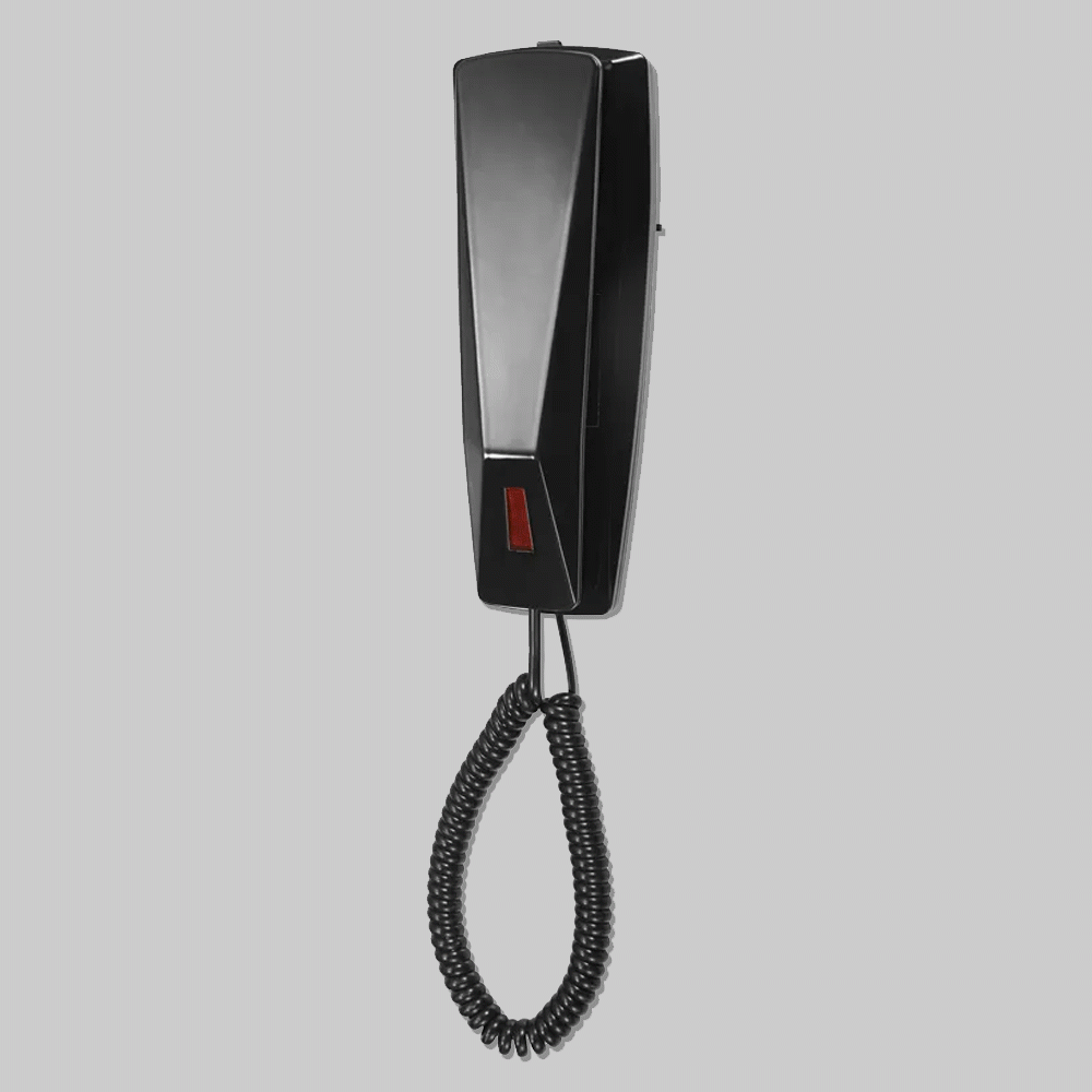 SN-8903BL TELEPHONE FOR HOTEL ROOM - MATT BLACK