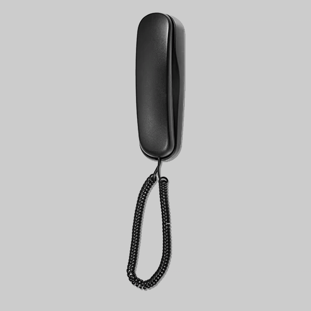 SN-0011BL TELEPHONE FOR HOTEL ROOM - BLACK