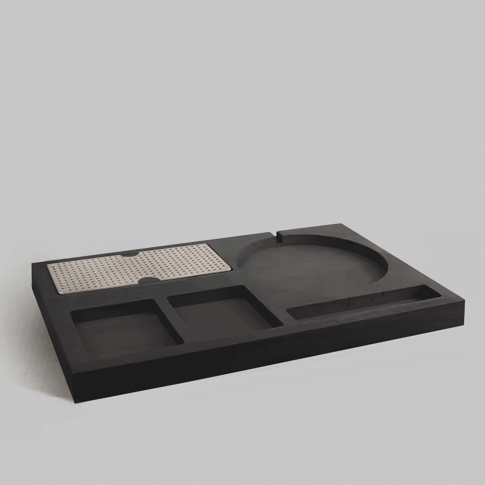 SKU: W-TRAY-BL WOODEN WELCOME TRAY BLACK