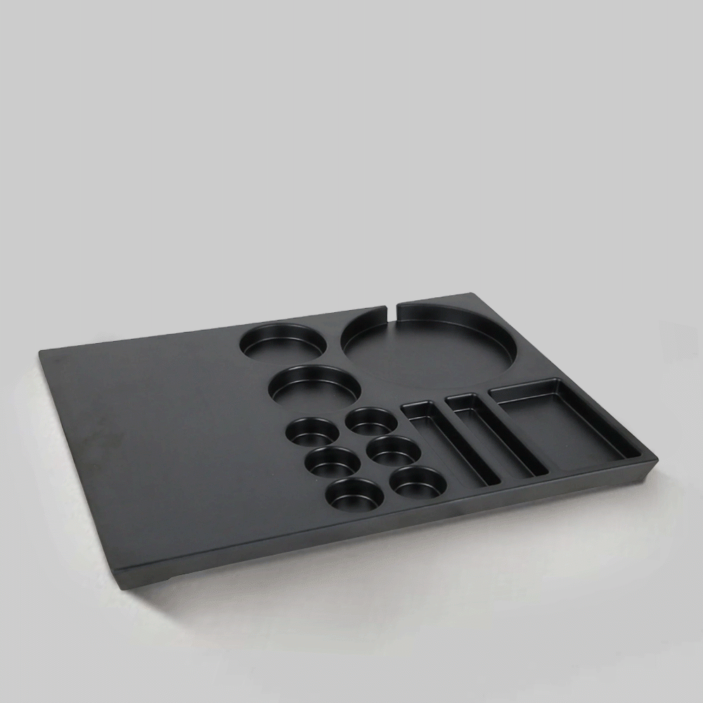 SKU: N42M-BL MELAMINE WELCOME TRAY BLACK