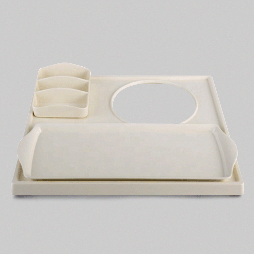 SKU: A-TRAY-IV MELAMINE WELCOME TRAY IVORY