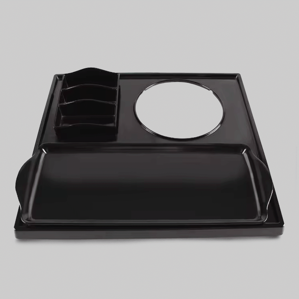 SKU: A-TRAY-BL MELAMINE WELCOME TRAY BLACK