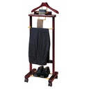 MC-I005 FLOOR STANDING WOODEN CLOTHES RACK
