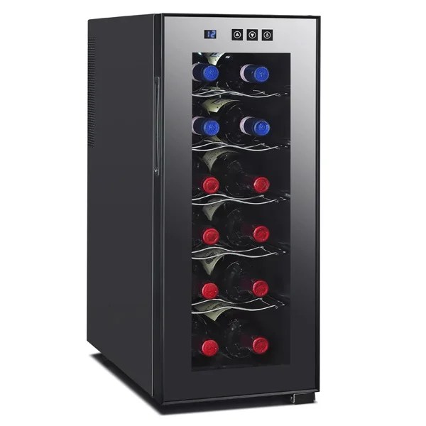 JC-33C MINI WINE COOLER 33Ltr, 12 BOTTLES