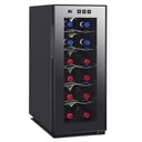 JC-33C MINI WINE COOLER 33Ltr, 12 BOTTLES