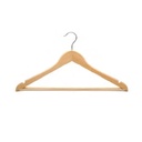 6125N WOODEN CLOTHES HANGER 44.5x1.2cm