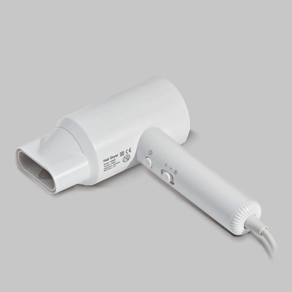 SKU: F21-W FOLDABLE HAIR DRYER 1600W MATT WHITE