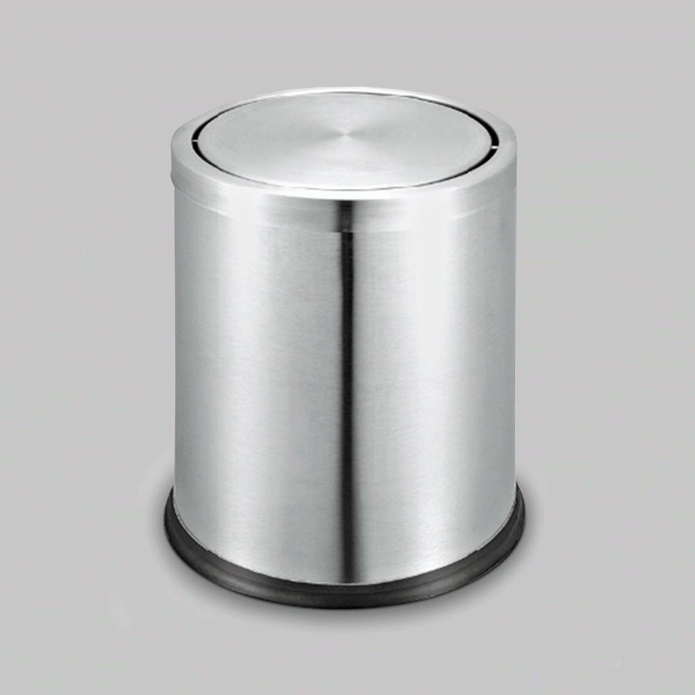 SKU: GPX-110X-S SWING LID WASTE BIN 10Ltr