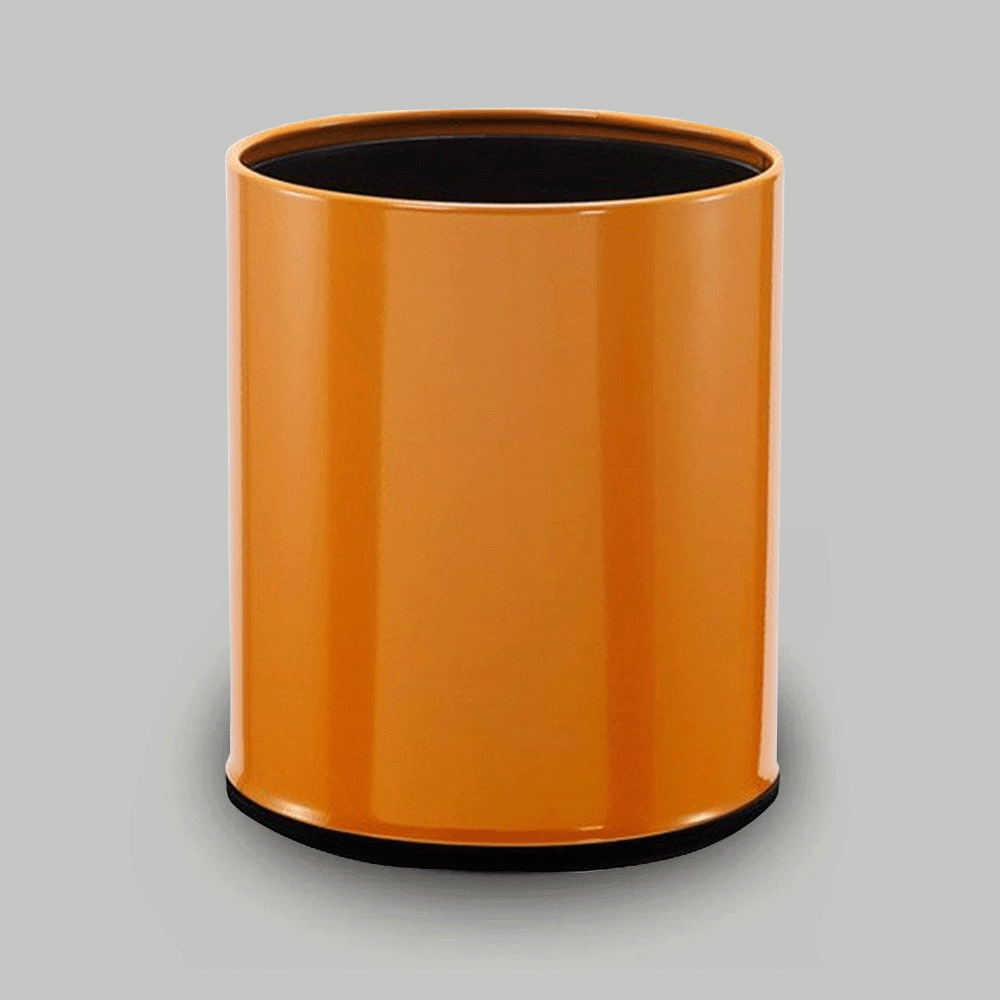 SKU: HDX-101OR OPEN TOP METAL WASTE BIN 10Ltr