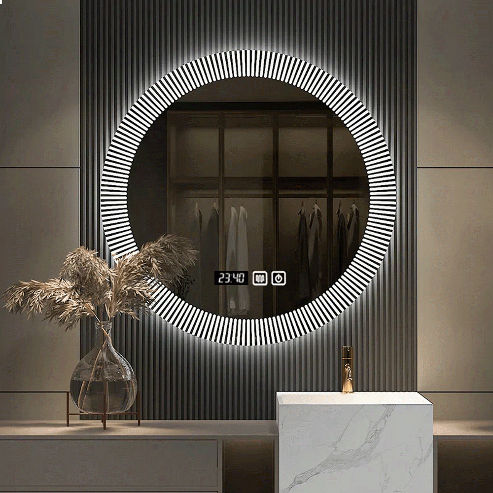 SKU: ZNJ-YJ52 LED BACKLIT FRAMELESS MIRROR