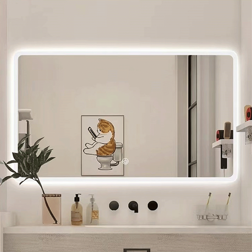 SKU: ZNJ-SG83 LED FRONT LIGHT FRAMELESS MIRROR