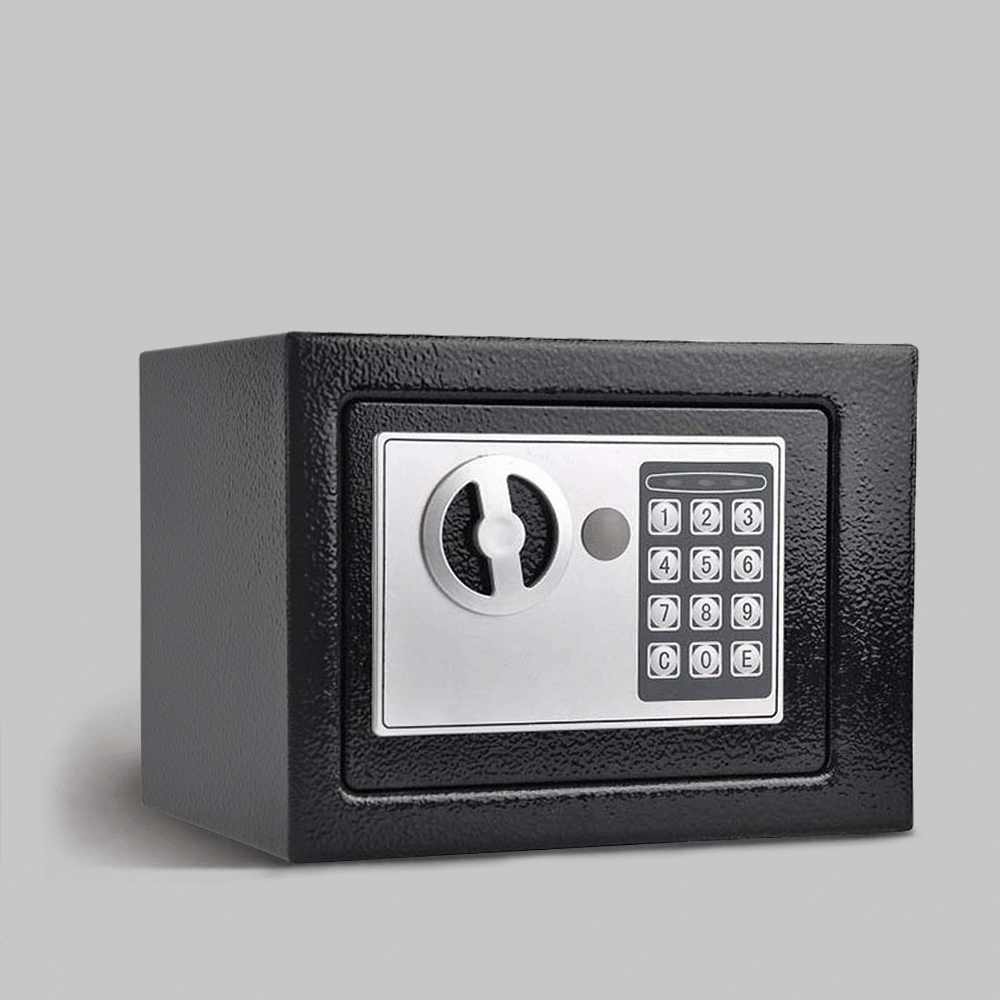 SKU: E2317 MINI SAFE BOX Dim.: 23x17x17cm