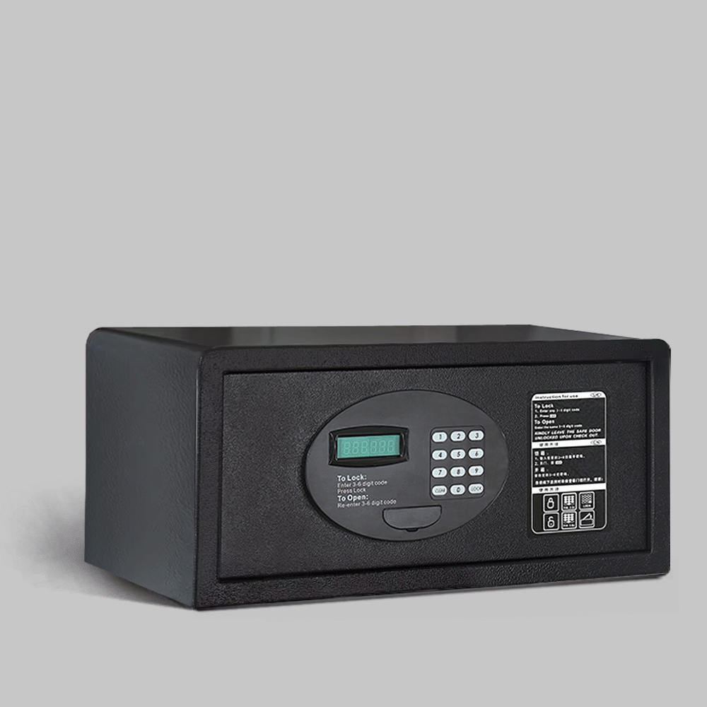 SKU: E2042B SAFE BOX Dim.: 42x37x20cm, COMPUTER SIZE