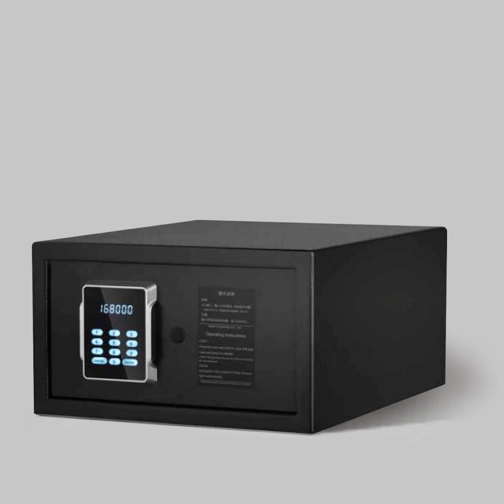 SKU: E2043C SAFE BOX Dim.: 44.5x38x20cm, COMPUTER SIZE