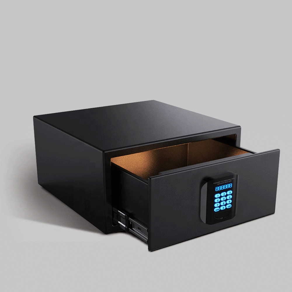 SKU: CT-2048MJ FRONT-OPENING DRAWER TYPE SAFE BOX Dim.:42x37x20cm