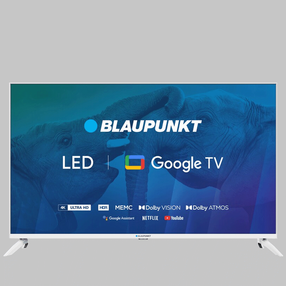 SKU: 43UBG6010 BLAUPUNKT 43" GOOGLE TV UHD WHITE