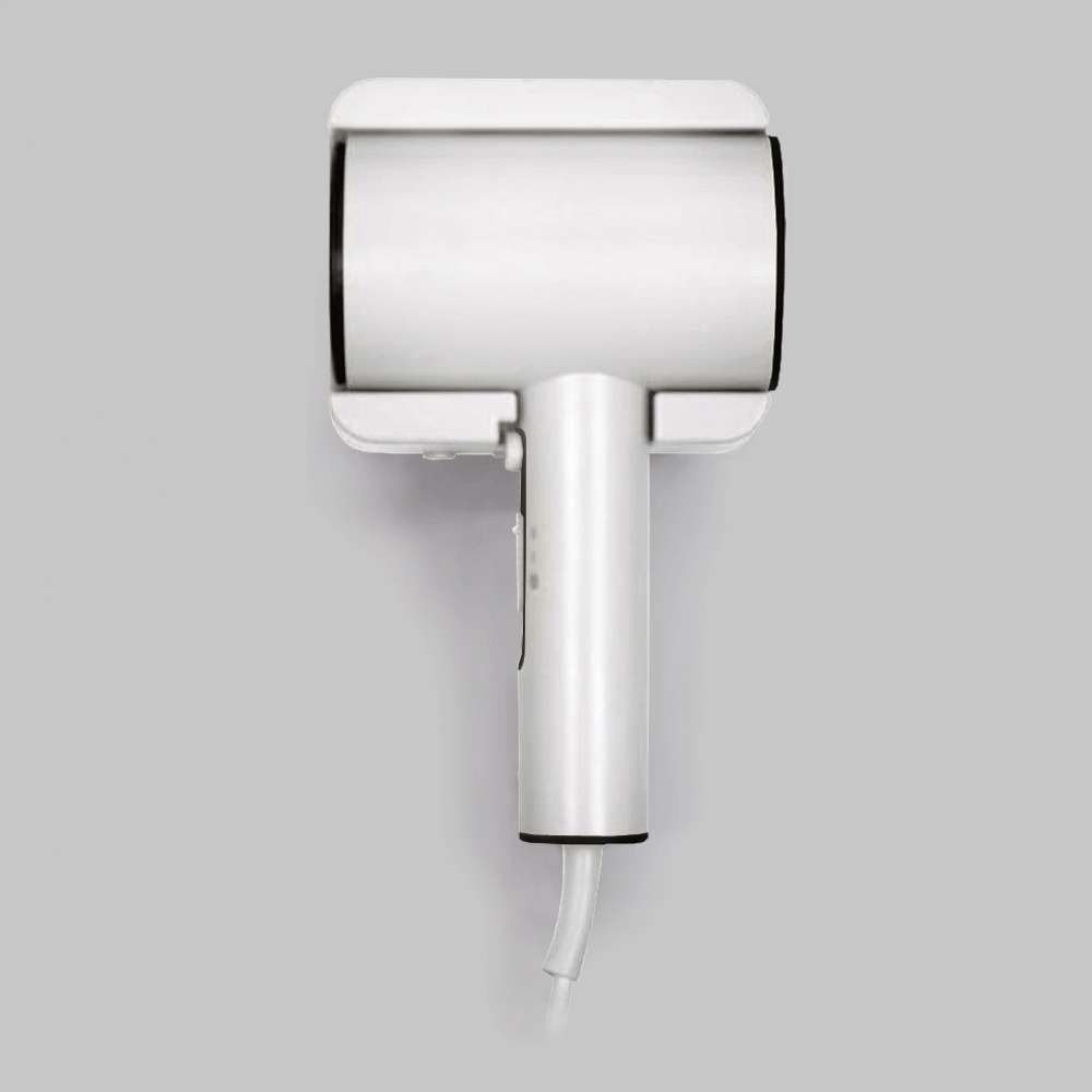 SKU: F17W-W HAMMER WALL MOUNTED HAIR DRYER 1600-1800W WHITE