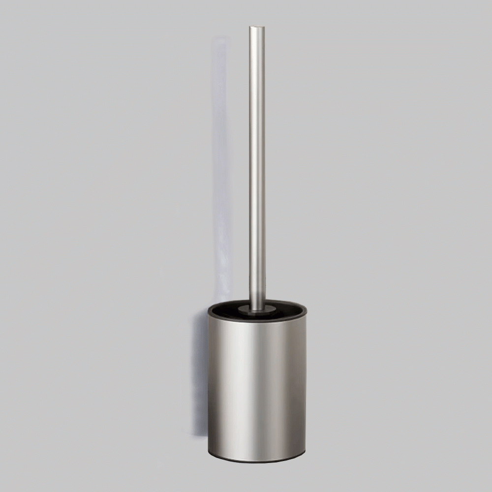 SKU: KLM708C ROUND S. STEEL WALL MOUNT TOILET BRUSH HOLDER 130mm CHROME