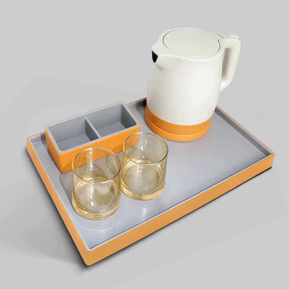SKU: R1-K83OR KETTLE 0.8L WITH TRAY SET