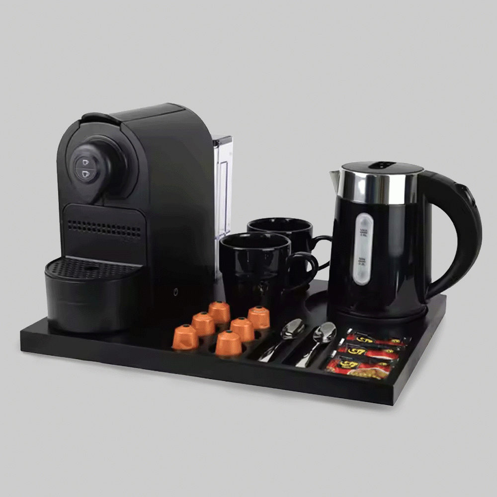 SKU: N42WBL-H1262BL SET KETTLE 0.6L & WOODEN TRAY