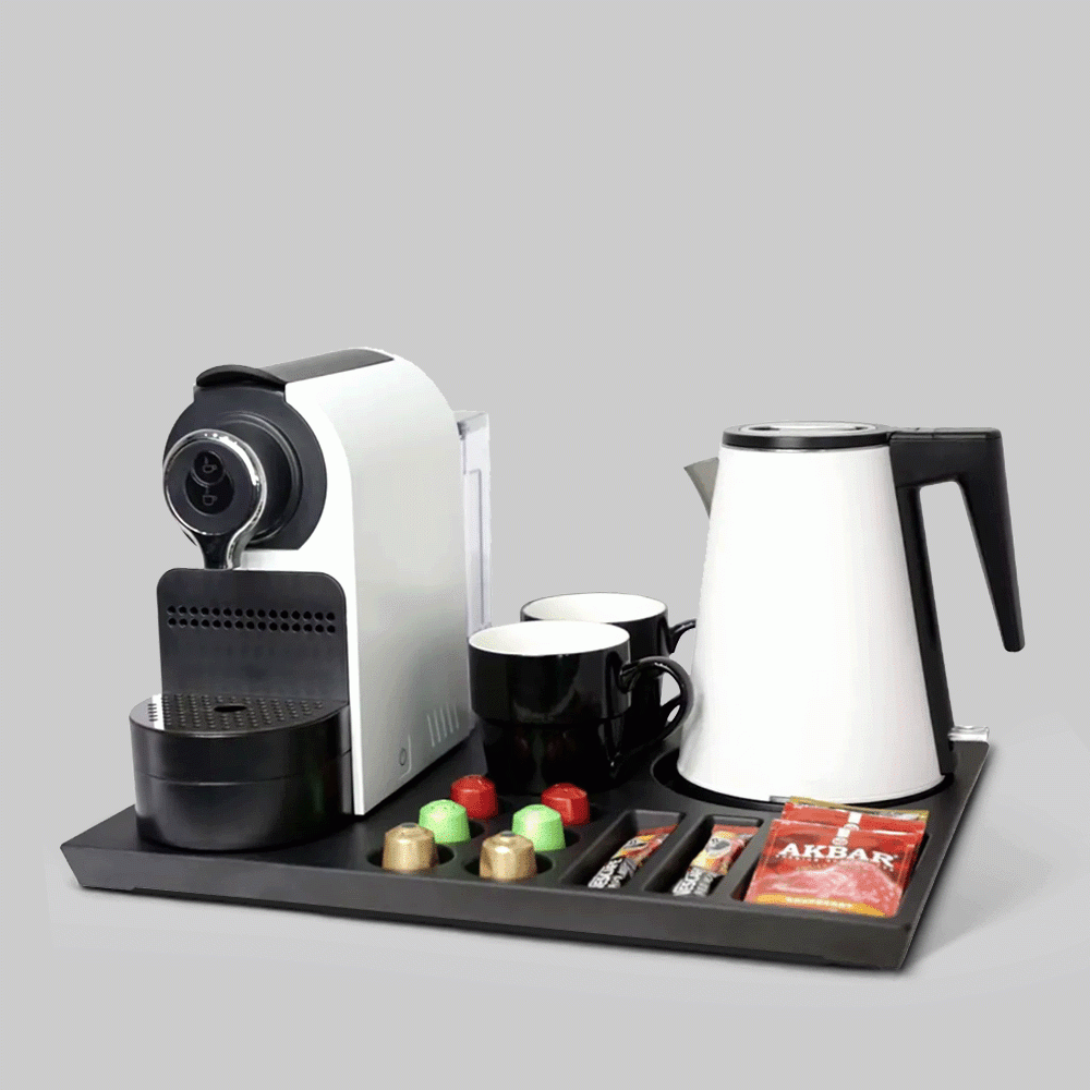 SKU: N42MBL-K81B&W SET KETTLE 0.8L & MELAMINE TRAY
