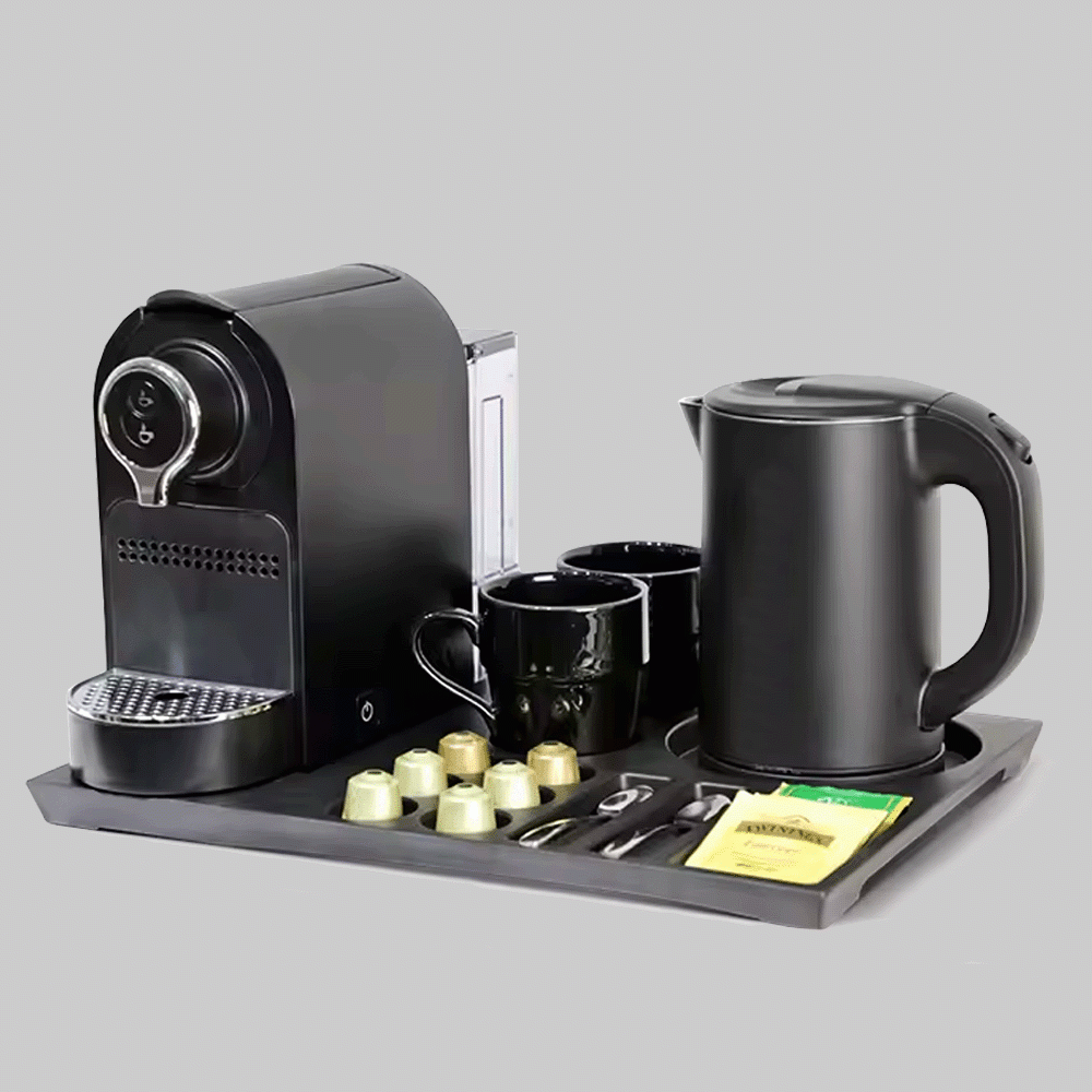 SKU: N42MBL-H1268BL SET KETTLE 0.8L & MELAMINE TRAY