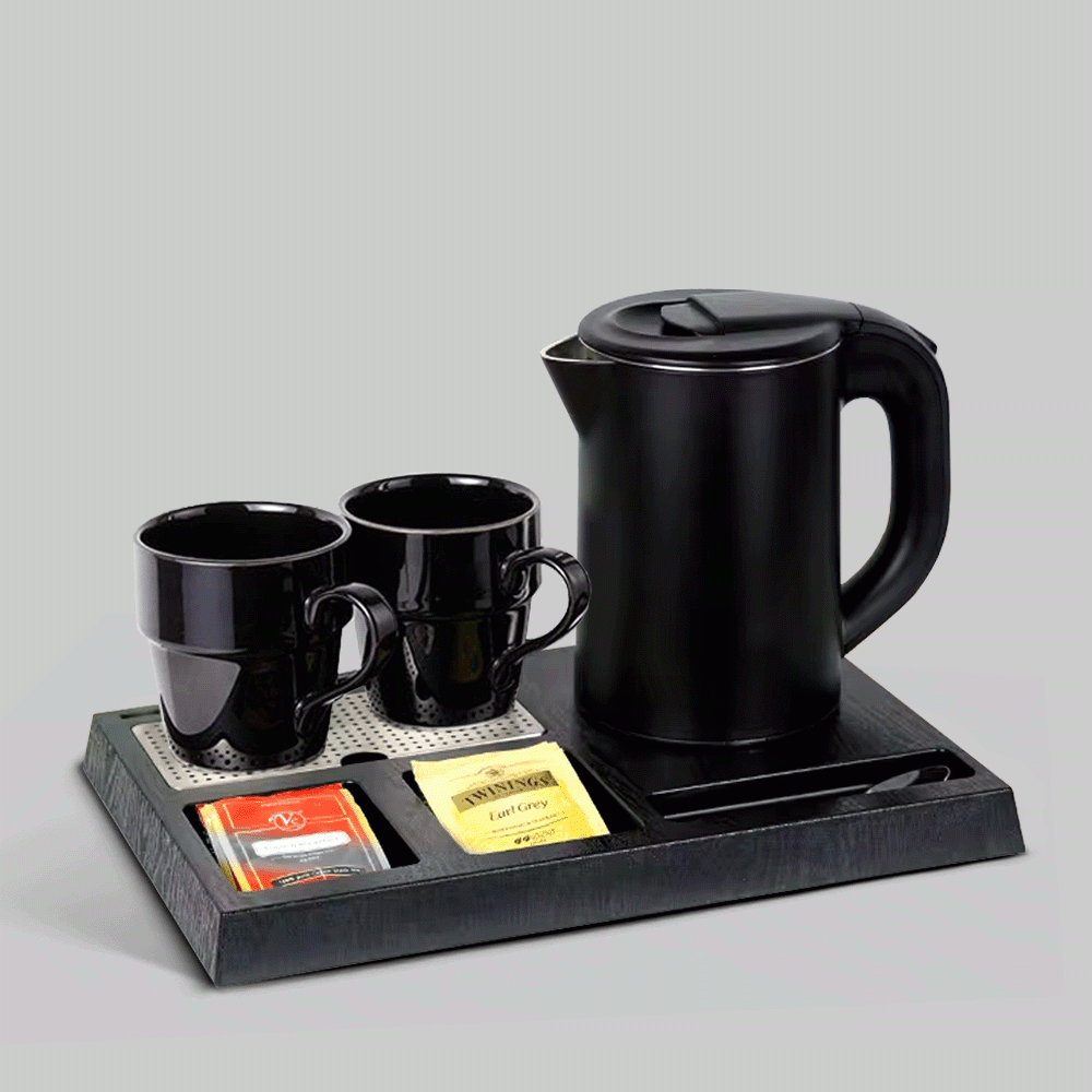 SKU: I-H1268 KETTLE 0.8L WITH TRAY SET