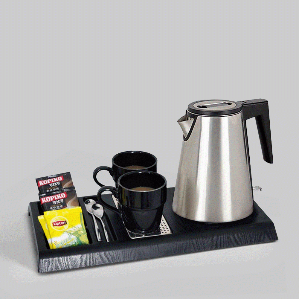 SKU: G-K85S KETTLE 0.8L WITH TRAY SET