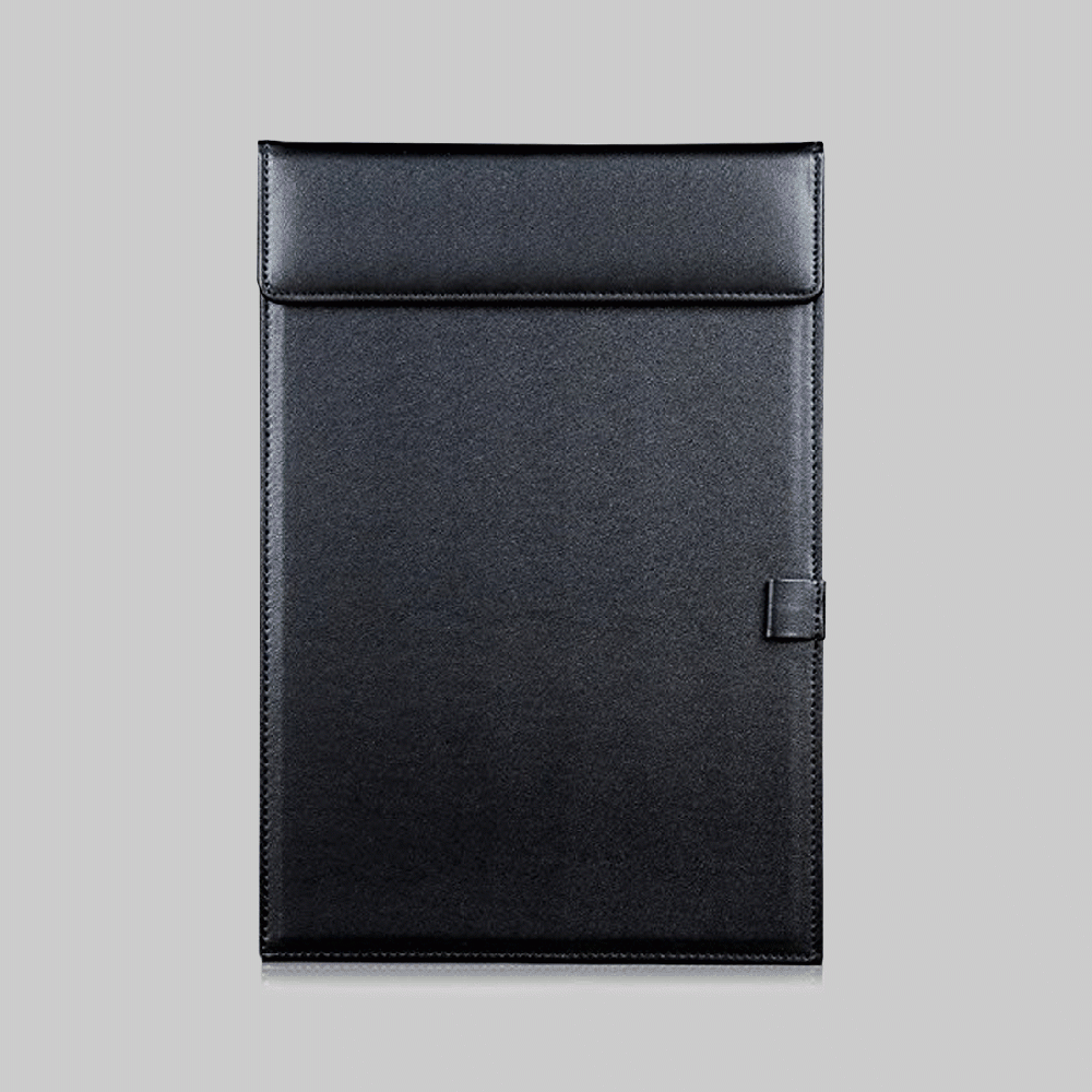 L-23 PU LEATHER NOTEPAD WITH PEN HOLDER