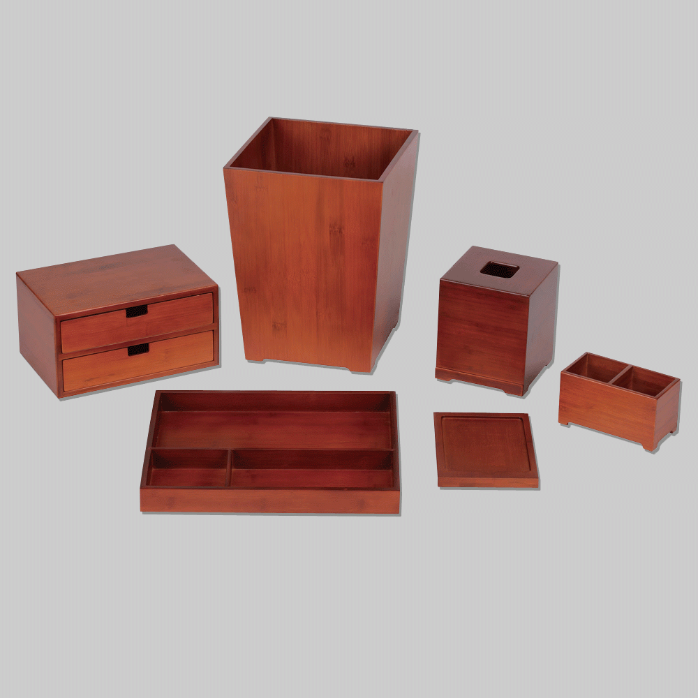 CL-9041 WOODEN HOTEL AMENITIES 6pcs