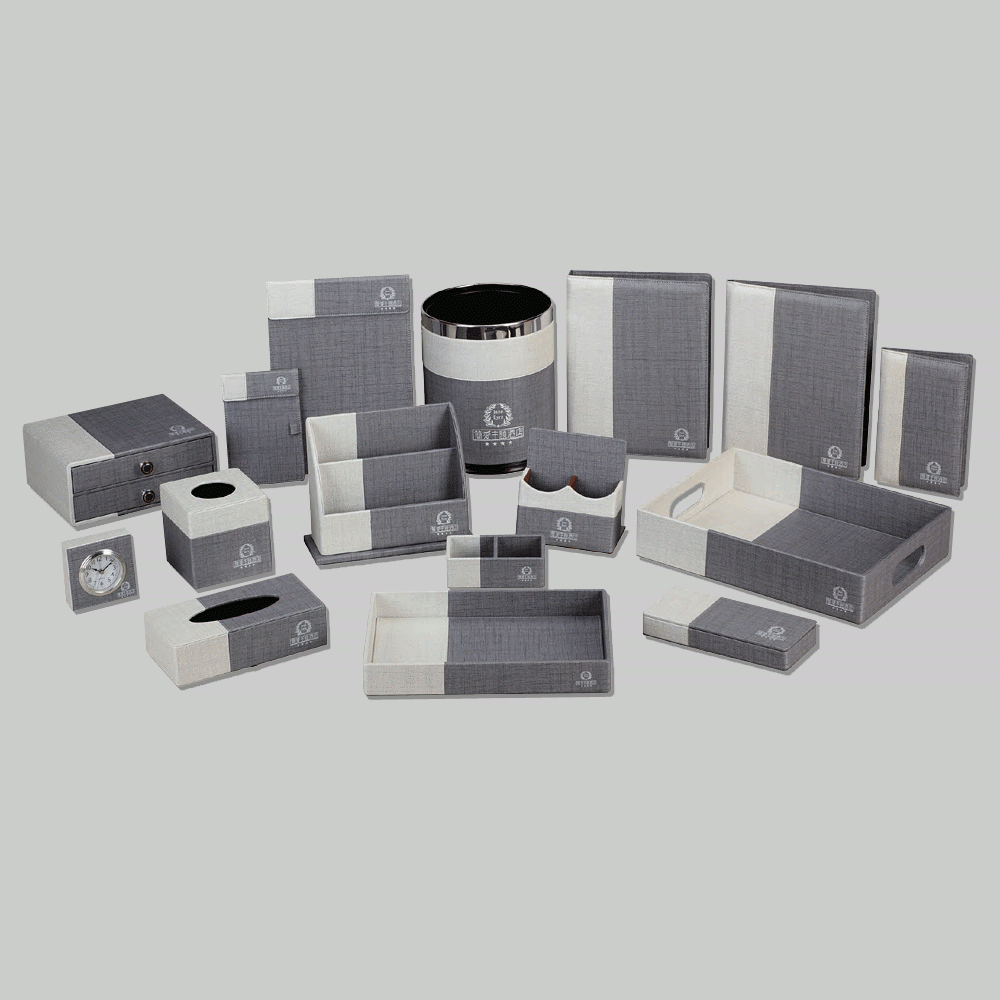 CL-9166 PU LEATHER HOTEL AMENITIES 16pcs