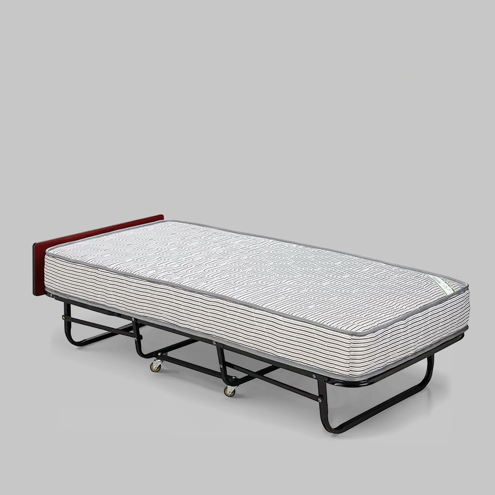 SKU: EB195 FOLDING ROLLAWAY BED WITH MATTRESS 90x195cm