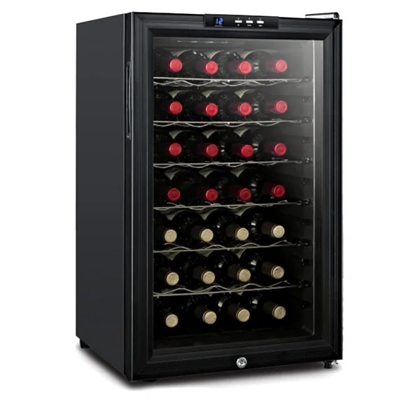 JC-65SW MINI WINE COOLER 65Ltr, 28 BOTTLES