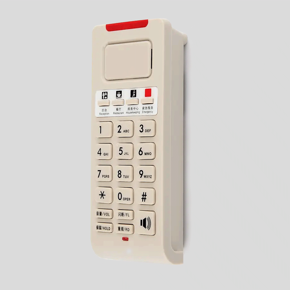 ACE-8905BEIG WIRELESS HOTEL PHONE EMERGENCY - BEIGE