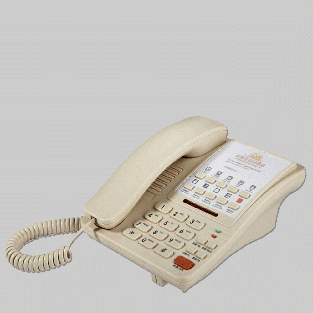 SN-0010BEIG TELEPHONE FOR HOTEL ROOM - BEIGE