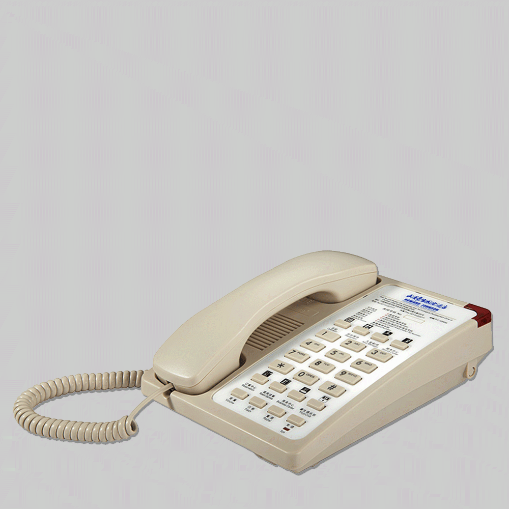 SN-0008BEIG TELEPHONE FOR HOTEL ROOM - BEIGE