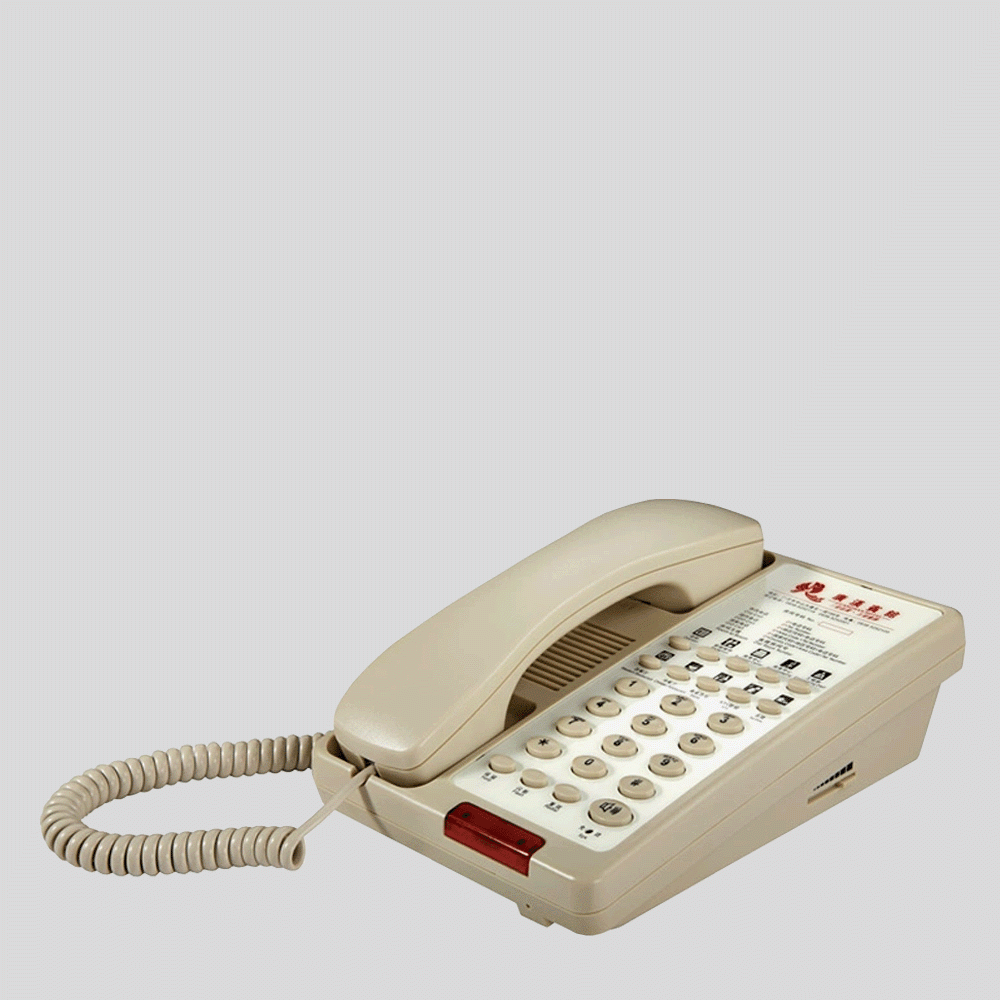 SN-0001BEIG TELEPHONE FOR HOTEL ROOM - BEIGE