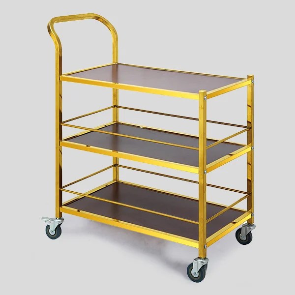 HS-G007 THREE-LAYER SERVICE TROLLEY