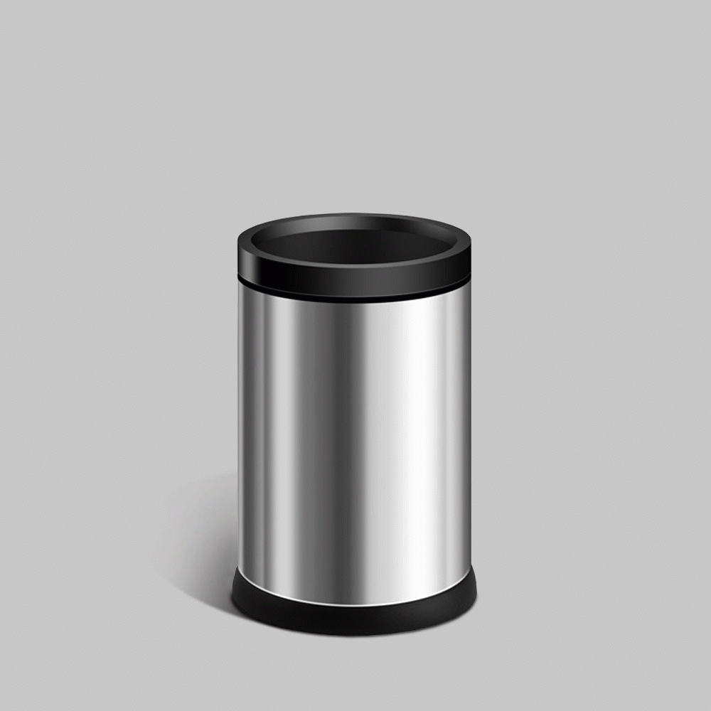 SKU: WD-R1-5L OPEN TOP WASTE BIN 5Ltr