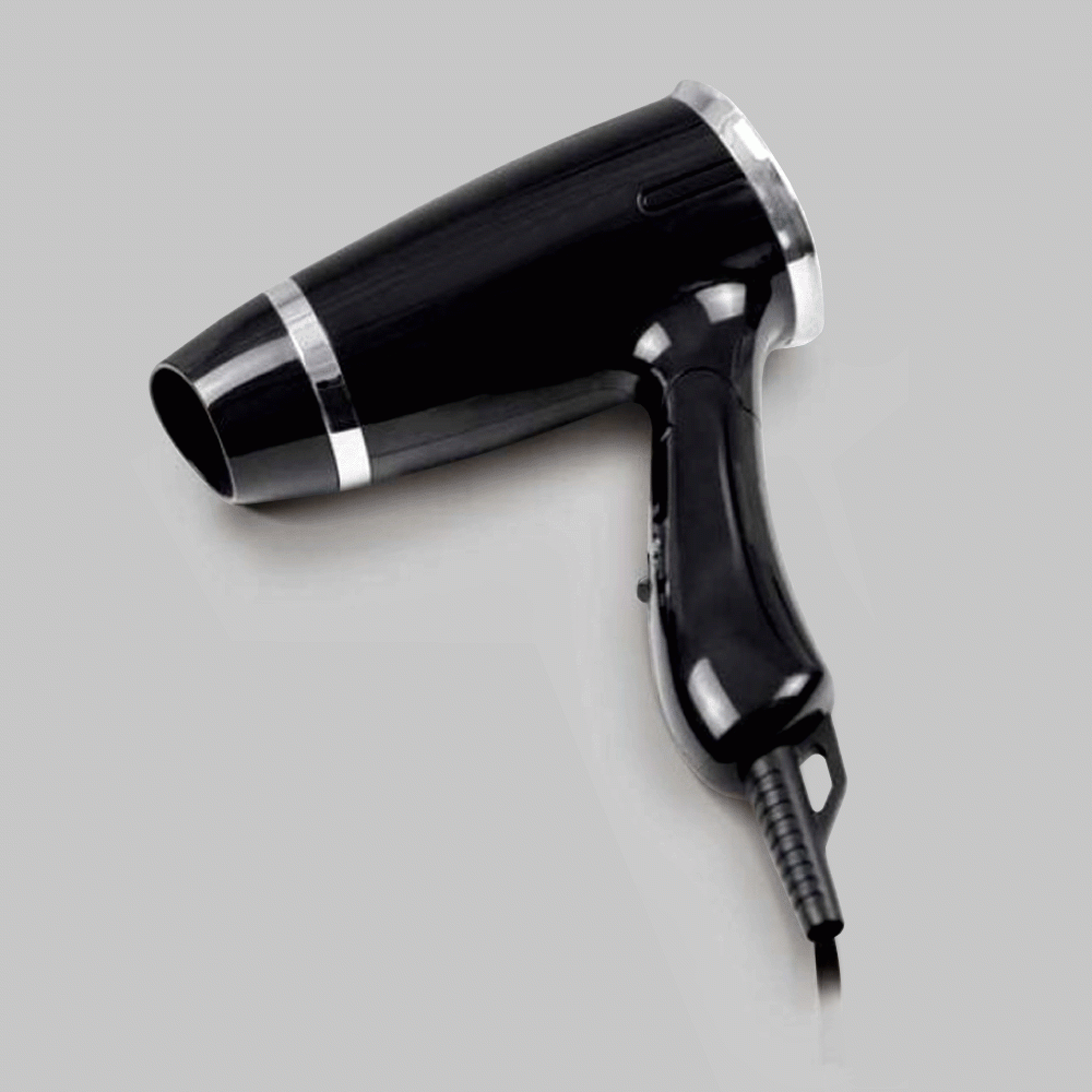 SKU: F5B FOLDABLE HAIR DRYER 1200W BLACK