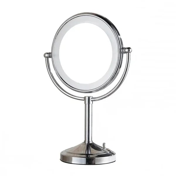 HS-5218 DESKTOP MAGNIFYING MIRROR WITH LED LIGHT 8"
